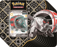 Pokémon TCG: Scarlet & Violet - Paldean Fates Tin Shiny Iron Treads ex (USA ed med 5 Boosters)