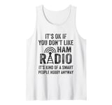 Mens Amateur Ham Radio Operator CB Radio Enthusiast Ham Radio Dad Tank Top