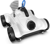 WYBOT Robot de Piscine, Nettoyeur de Piscine Automatique avec Moteur Double de 150W, 3 Cycles de Nettoyage (1/2/3H), Aspirateur de Piscine pour Les Piscines Inclinées Jusqu'à 30°