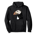 Puffin Auks Seabird Lunde alken Wildlife Animal Illustration Pullover Hoodie