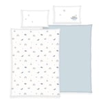 babybest® Little Ocean Sengetøy i flanell 100 x 135 cm