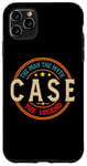 Coque pour iPhone 11 Pro Max CASE The Man The Myth The Legend Vintage Personnalisé