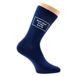 Best Dad in the World Design Mens Navy Blue Socks UK 5-12 - X6N867