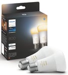 Philips Hue Ambiance LED-lampa 6 W E27, 2-pack, Bluetooth