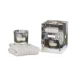 HEART & HOME - Bougie Parfumée à Base de Cire Naturelle de Soja pour la Maison - Coffret Cadeau Bougie 90gr Nuit étoilée et Paire de Chaussettes - Cadeau, Décoration et Parfum pour la Maison