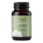 Fushi Organic Wild Yam (Dioscorea villosa) Capsules, 60 Caps | Fresh-Ground Whole Food | 100% Pure Active Ingredients | Indigenously Sourced, Ethical & Vegan | Made in The UK