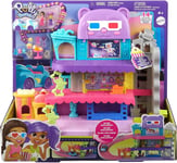 Polly Pocket Dolls, Pollyville Drive-In Movie Theatre Playset, HPV39 gift