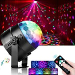 Discokula ljuseffekter RGB 3W LED 7 färger Scen