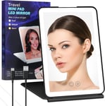 Lanvixo LED Vanity Mirror with Lights Compact Light up Makeup Mirror for Table,