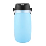 DAUERHAFT Eco-Friendly Solar Water Bottle,for Outdoor(blue)