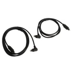 Optical Sound Cable Right Angle 360 Degree Rotatable Digital Fiber Optic Cab New