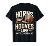 Funny Bison Antelope Island State Park Utah Wildlife T-Shirt