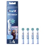 Oral-B Kids Frozen Extra Soft Replacement Toothbrush Heads 3+ Pack of 4