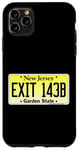 iPhone 11 Pro Max New Jersey NJ GSP Parkway License Plate Exit 143B Case