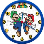 Super Mario & Luigi Wall clock 25cm Diameter