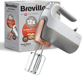 Breville 270W Hand Mixer With Heatsoft Technology 7 Speeds Plus Boost Brand New