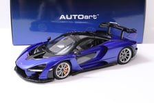 1:18 AUTOart McLAREN Senna 2018 Trophée Kyanos/ Bleu