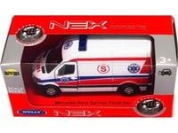 Mercedes Sprinter 1:34 Ambulans Vit Welly