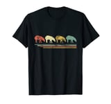 Retro Vintage Tapir Lover Animal T-Shirt Gift For Father Day T-Shirt