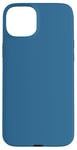 Coque pour iPhone 15 Plus Couleur bleu acier