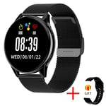 Men Smart Watch Women Heart Rate Blood Pressure Monitoring BT Call Waterproof