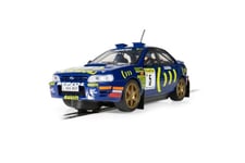 Scalextric Cars - C4555 Subaru Impreza WRX - 1995 Carlos Sainz - Toy Slot Car for use Race Tracks or Sets - Small Kids Gift Ideas for Boy/Girl Ages 3 Accessories