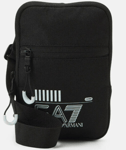 Emporio Armani EA7 Crossbody Over Mini bags men train core Black - white