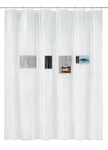 Kleine Wolke Pocket Shower Curtain, PEVA, Clear, 180 x 200 cm