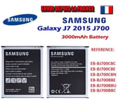 Batterie Samsung EB-BJ700BBC/BE/BU/CBC/CBE/CBN Pour le Samsung Galaxy J7 (2015)