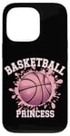 Coque pour iPhone 13 Pro Joueuse de basket-ball Basketball Princess