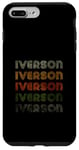 iPhone 7 Plus/8 Plus Love Heart Iverson Tee Grunge Vintage Style Black Iverson Case