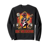 Rex the Rocker Dinosaur Band Sweatshirt