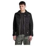 G-STAR RAW Men's Rovic Slim Field Jacket, Black (dk black D24282-D389-6484), L