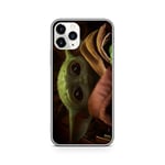 ERT GROUP Coque de téléphone Portable pour Apple Iphone 11 Pro Original et sous Licence Officielle Star Wars Motif Baby Yoda 002 Parfaitement adapté à la Forme du téléphone Portable, Coque en TPU