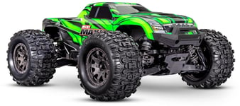 Traxxas Mini Maxx 4x4 BL-2S Børsteløs RTR Grøn