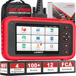 LAUNCH CRP129i V2.0 Elite OBD2 Diagonostic Tool, OBD2 Scanner with 4 System ABS/SRS/TCM/Engine&12 Reset ABS/TPMS/Oil/EPB/SAS/BMS/AF/Adblue/Injector/Throttle/Brake reset, DPF Regeneration