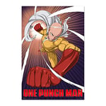 Grupo Erik - Poster One Punch Man Saitama - Deco Maison, Decoration Murale, Affiche Décorative