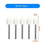 Maant-Stylo De Meulage Électrique,Graveur Réglable À Vitesse D1,Petite Rectifieuse,Mini Ensemble D'outils De Bricolage,Stylo De Gravure Diversifié,Polissage - Type Bullet Head 5pcs