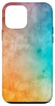 Coque pour iPhone 12 mini Turquoise, orange, rouge