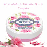 Bulgarian Rose Face Cream for Women Deep Hydration Moisturizer w. Rose Water A+E