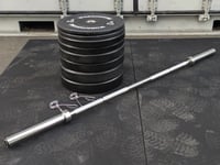 Bumper Set 116 kg med 183cm skivstång *Kampanj*