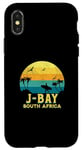 iPhone X/XS J-BAY SOUTH AFRICA Retro Surfing and Beach Adventure Case