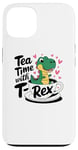 iPhone 13 Tea Rex T-Rex Funny Tee For Tea Lovers Drinkers And Dinosaur Case