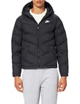 NIKE Synthetic Fill Jacket Boys Jacket - Black/Black/Black/Lt Arctic Pi, L