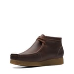 Clarks Homme Shacre Boot Bottine Chukka, Cire d'abeille, 45 EU