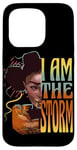 iPhone 15 Pro Black History Month African American Woman I Am the Storm Case