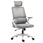 Rootz Vinsetto kontorsstol - Skrivbordsstol - Ergonomisk stol - Ultimat komfort - Justerbar höjd - Svankstöd - 58cm x 61cm x 102-119cm