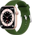 Montre Connect¿¿E Pour Homme Femme, 1,85"" Avec R¿¿Ponse/Appels, 140 Sportive Smart Watch Avec Podom¿¿Tre, Sommeil/Cardiofr¿¿Quencem¿¿Tre/Spo2, ¿¿Tanche Ip68 Smartband Pour Android Ios