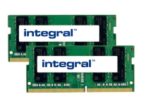 Integral - DDR4 - sats - 32 GB: 2 x 16 GB - SO DIMM 260-pin - 2133 MHz / PC4-17000 - CL15 - 1.2 V - ej buffrad - icke ECC