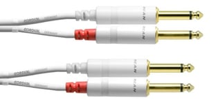 Cordial PP Cable CFU 1,5 PP-SNOW white